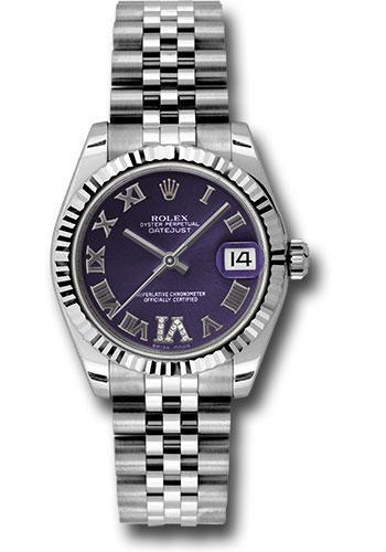 Rolex Datejust 31mm Watch 178274 pdrj