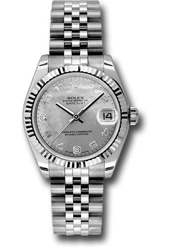 Rolex Datejust 31mm Watch 178274 wgdmdaj