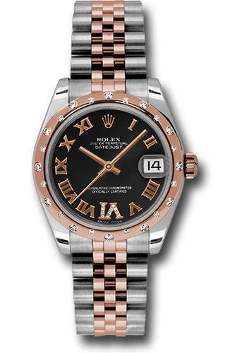 Rolex Datejust 31mm Watch 178341bkdrj