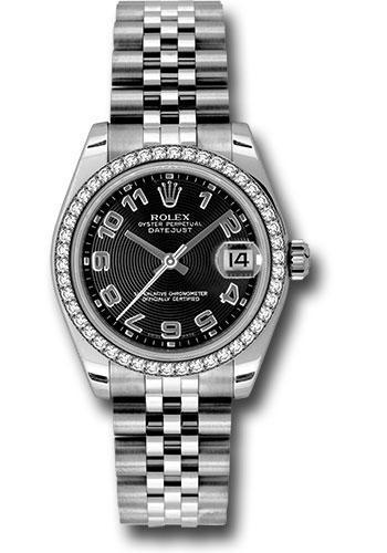 Rolex Datejust 31mm Watch 178384bkcaj