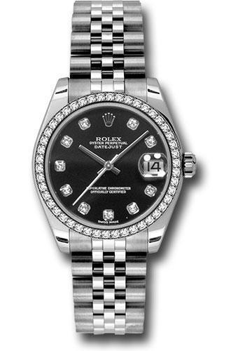 Rolex Datejust 31mm Watch 178384bkdj