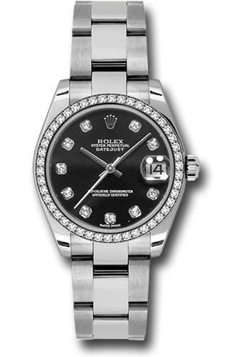 Rolex Datejust 31mm Watch 178384bkdo