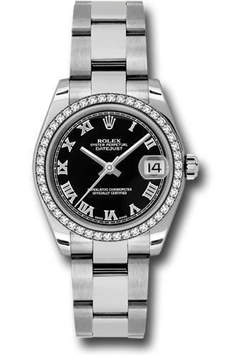 Rolex Datejust 31mm Watch 178384bkro