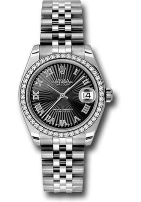 Rolex Datejust 31mm Watch 178384bksbrj