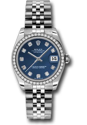 Rolex Datejust 31mm Watch 178384bldj