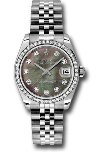 Rolex Datejust 31mm Watch 178384dkmdj