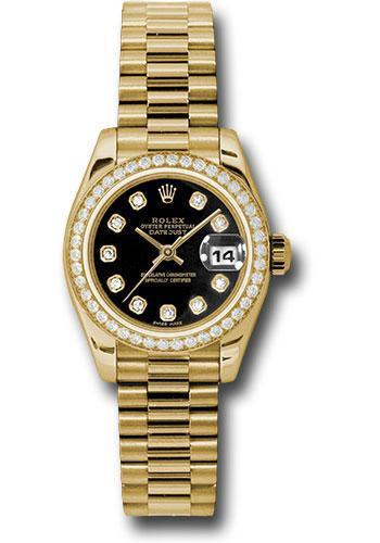 Rolex Lady Datejust 26mm Watch 179138 bkdp