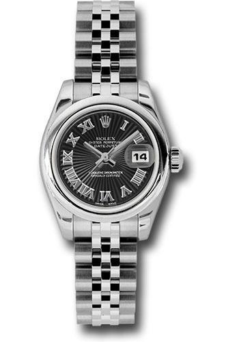 Rolex Lady Datejust 26mm Watch 179160 bksbrj