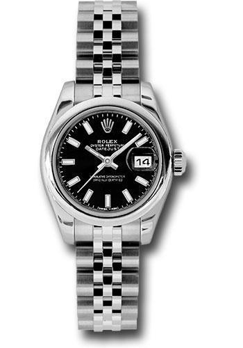 Rolex Lady Datejust 26mm Watch 179160 bksj