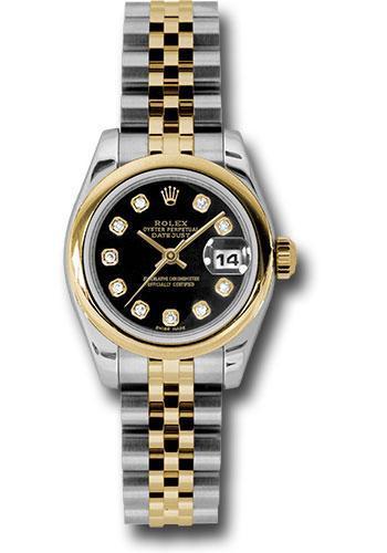Rolex Lady Datejust 26mm Watch 179163 bkdj