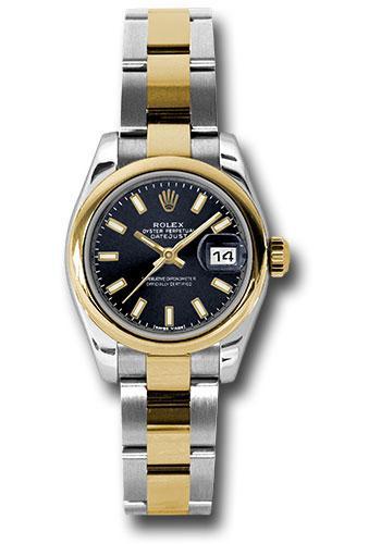 Rolex Lady Datejust 26mm Watch 179163 bkso