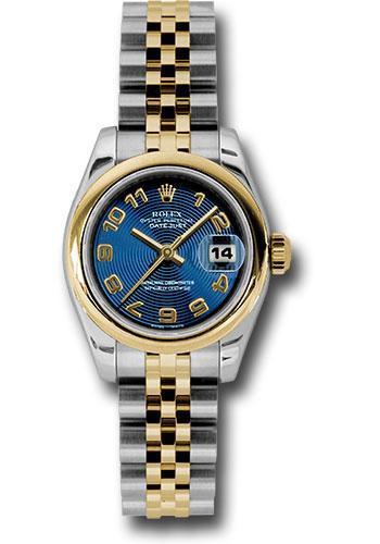 Rolex Lady Datejust 26mm Watch 179163 blcaj