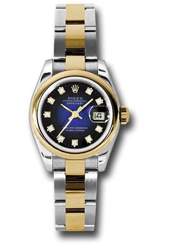 Rolex Lady Datejust 26mm Watch 179163 blvdo