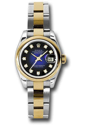 Rolex Lady Datejust 26mm Watch 179163 blvdo