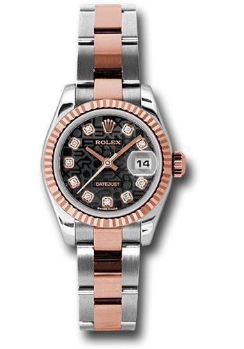 Rolex Lady Datejust 26mm Watch 179171 bkjdo