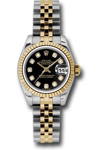 Rolex Lady Datejust 26mm Watch 179173 bkdj