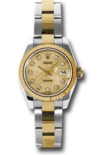 Rolex Lady Datejust 26mm Watch 179173 chjdo