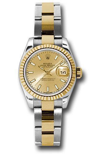 Rolex Lady Datejust 26mm Watch 179173 chso