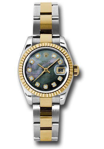 Rolex Lady Datejust 26mm Watch 179173 dkmdo