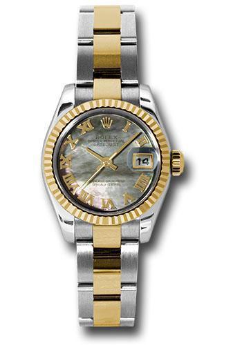 Rolex Lady Datejust 26mm Watch 179173 dkmro