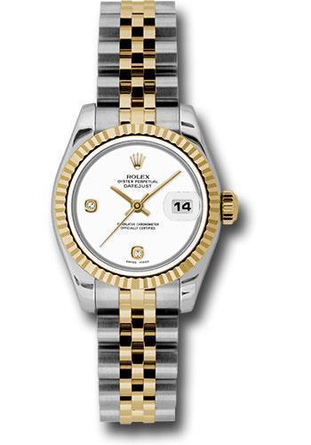 Rolex Lady Datejust 26mm Watch 179173 wadj
