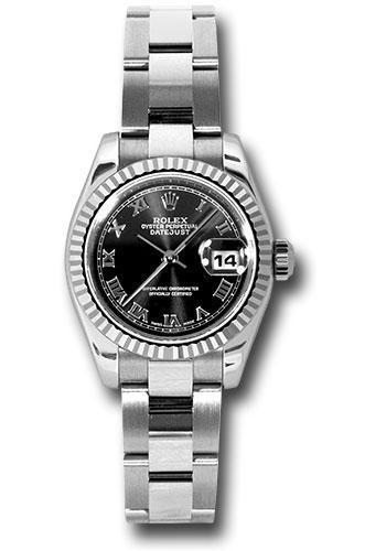 Rolex Lady Datejust 26mm Watch 179174 bkro