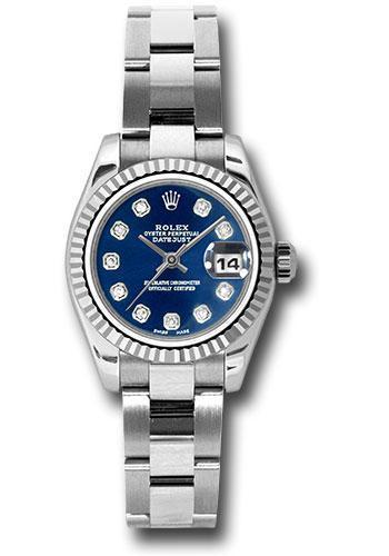Rolex Lady Datejust 26mm Watch 179174 bldo