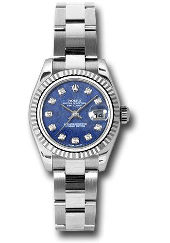 Rolex Lady Datejust 26mm Watch 179174 blsodo