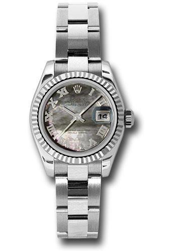 Rolex Lady Datejust 26mm Watch 179174 dkmro