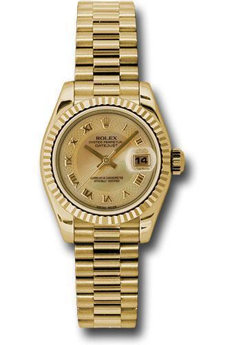 Rolex Lady Datejust 26mm Watch 179178 chmdrp