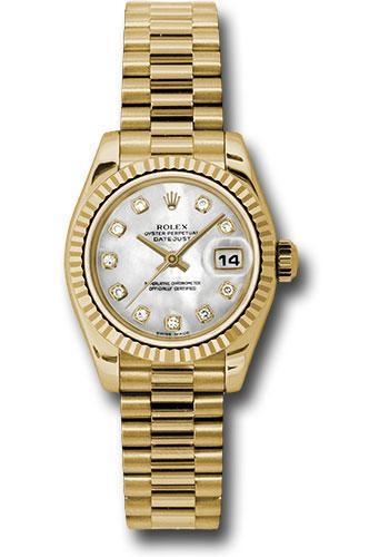 Rolex Lady Datejust 26mm Watch 179178 mdp