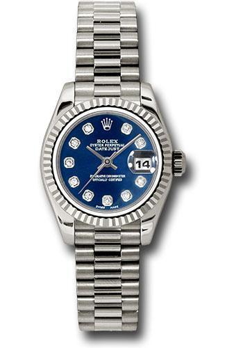 Rolex Lady Datejust 26mm Watch 179179 bdp