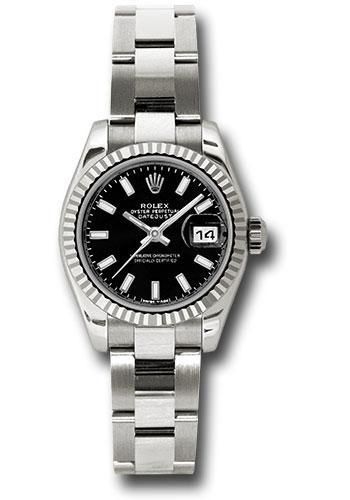 Rolex Lady Datejust 26mm Watch 179179 bkso