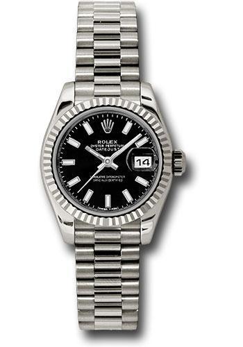 Rolex Lady Datejust 26mm Watch 179179 bksp