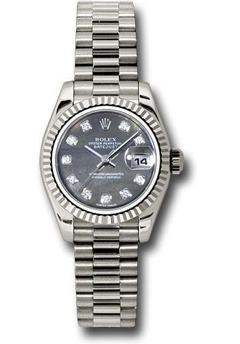 Rolex Lady Datejust 26mm Watch 179179 dkmdp
