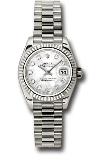 Rolex Lady Datejust 26mm Watch 179179 mdp