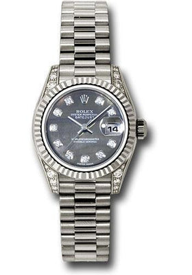 Rolex Lady Datejust 26mm Watch 179239 dkmdp