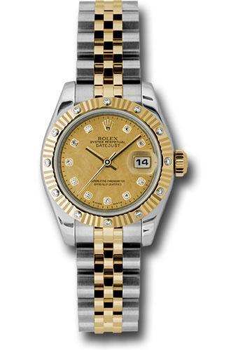 Rolex Lady Datejust 26mm Watch 179313 chgdmdj
