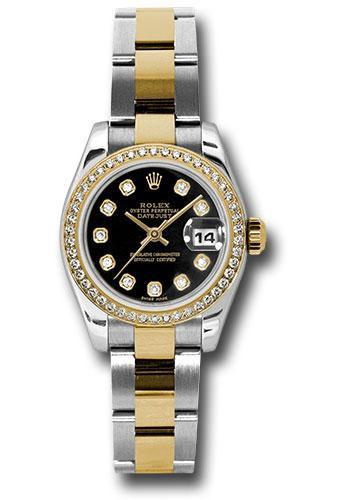 Rolex Lady Datejust 26mm Watch 179383 bkdo