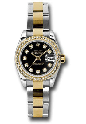 Rolex Lady Datejust 26mm Watch 179383 bkdo