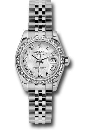 Rolex Lady Datejust 26mm Watch 179384 mrj