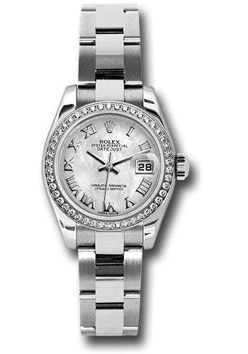 Rolex Lady Datejust 26mm Watch 179384 mro