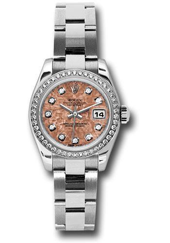 Rolex Lady Datejust 26mm Watch 179384 pgcdo