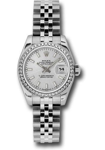 Rolex Lady Datejust 26mm Watch 179384 sij