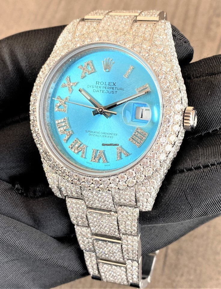 2020 iced rolex Clearance