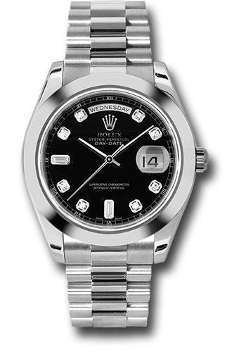 Rolex Oyster Perpetual Day-Date II President 218206 bkdp