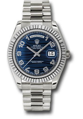 Rolex Oyster Perpetual Day-Date II President 218239 blwap