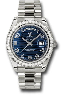 Rolex Oyster Perpetual Day-Date II President 218349 blwap