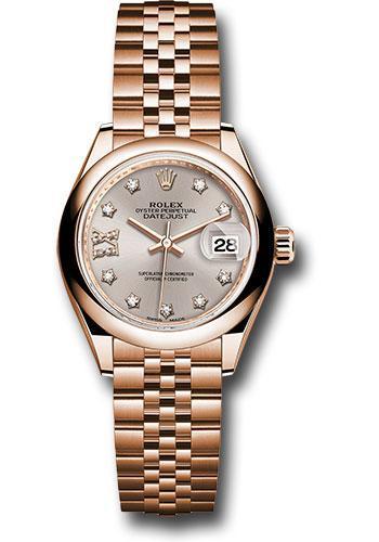 Rolex Lady Datejust 28mm Watch 279165 s9dix8dj