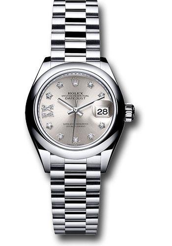 Rolex Lady Datejust 28mm Watch 279166 s9dix8dp